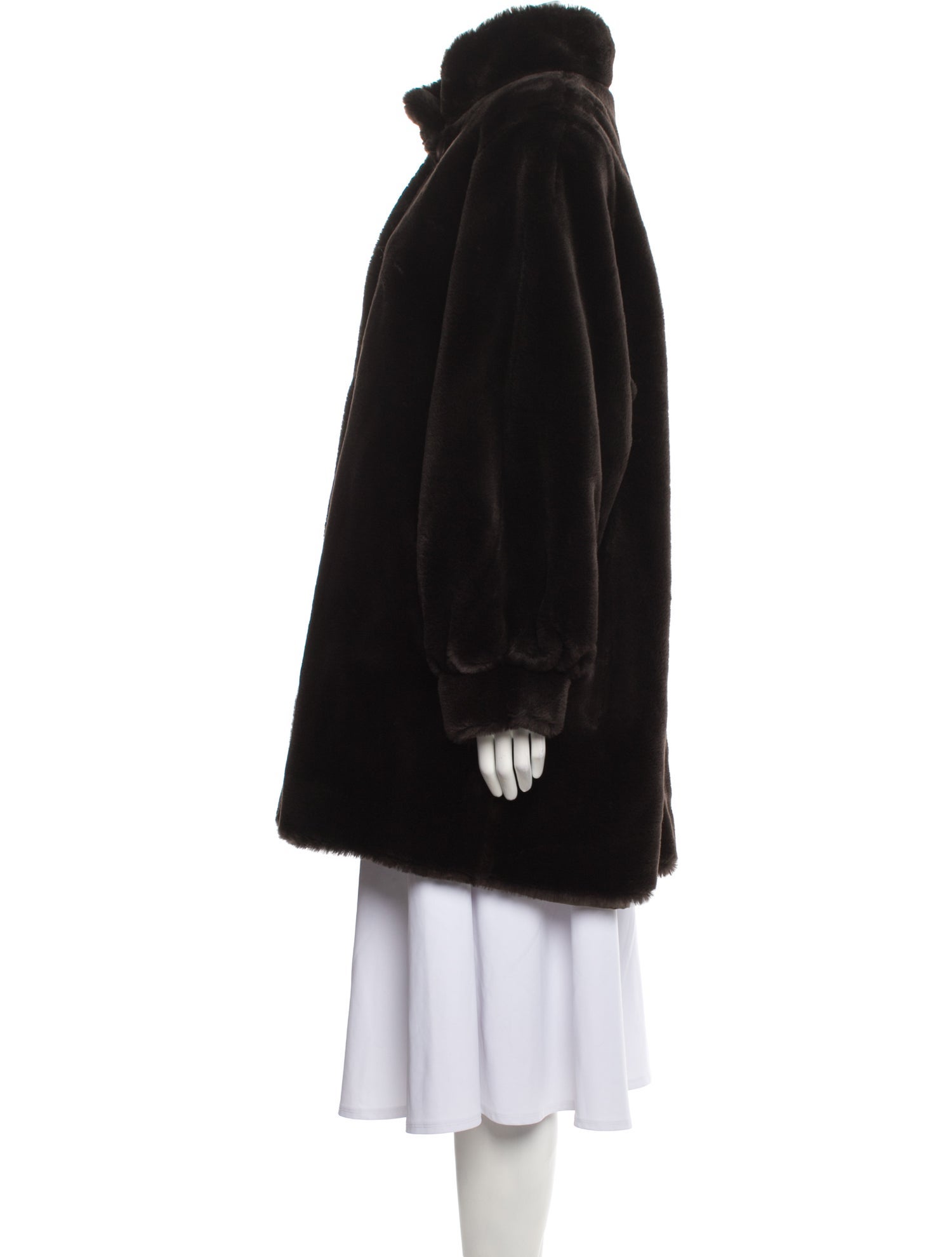 Marvin Richards Faux Fur Faux Fur Coat